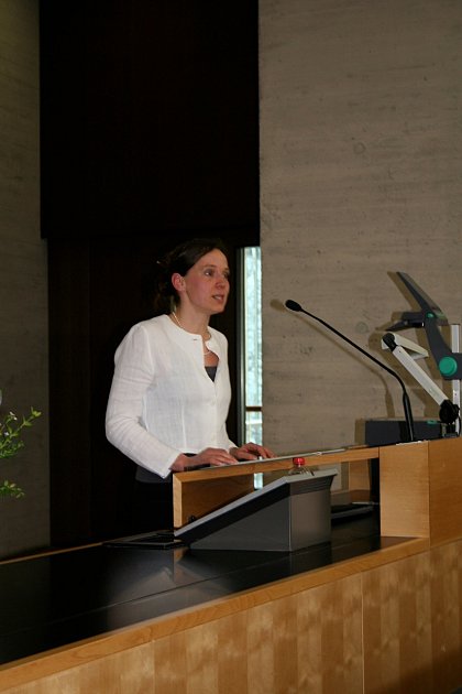 PD Dr. Katja Nebe sprach zu neuen gemeinschaftsrechtlichen Impulsen zur Vereinbarkeit von Familie und Beruf