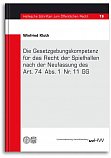 Hallesche Schriften zum ffentlichen Recht Bd. 19