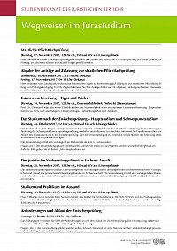 Wegweiser Jurastudium