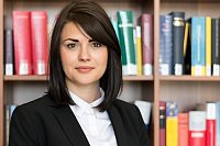 Wissenschaftliche Mitarbeiterin des Lehrstuhls Prof. Ulber Frau Kyra Klocke, Fotograf: Florian Korb
