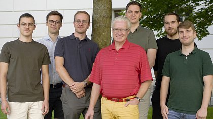 v.l.n.r. Max Lmmerhirt, Philipp Lehmann, Erik Warschkow, 
Peter Junkermann, Richard Pilz, Lukas Perthen, Finn Frandsen 
(Foto: Laura Hohlfeld, 2023)